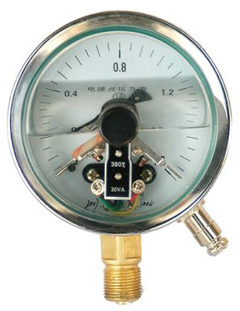 耐震(zhen)電接點(dian)壓力表(biao)