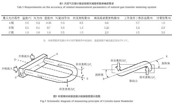 質(zhì)量流量計測量原(yuán)理圖示
