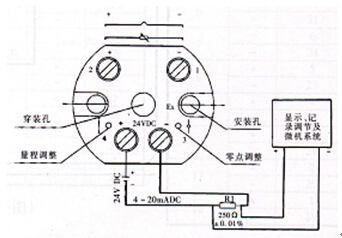 熱電(dian)偶一體化溫(wen)度變送器接(jie)線圖