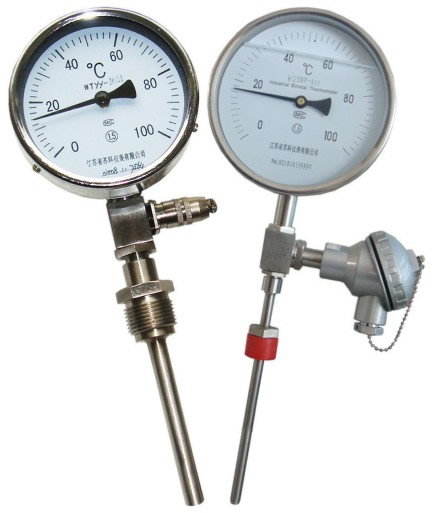 遠(yuan)傳雙金屬(shǔ)溫度計