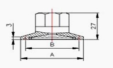 衛生型(xing)隔膜壓力(li)表法蘭規(gui)格